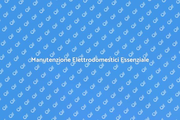Riparazioni per Elettrodomestici Funzionali