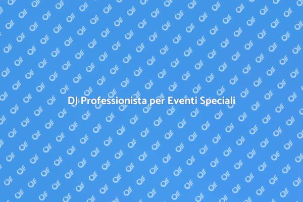 Trasforma il Tuo Evento con un DJ