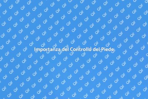 Controllo Biomeccanico del Piede