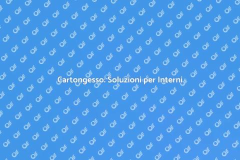 Montaggio Cartongesso in Abitazione