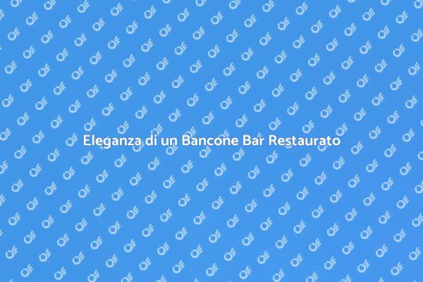 Trasforma il Tuo Spazio con un Bancone