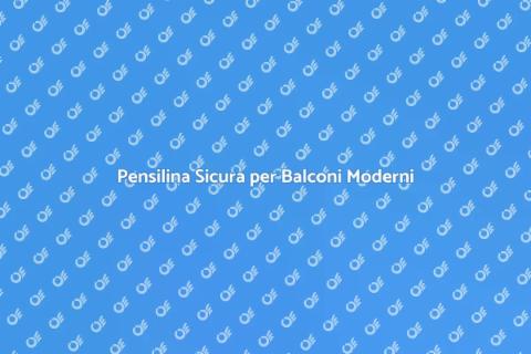 Pensilina per Balconi con Parapetto