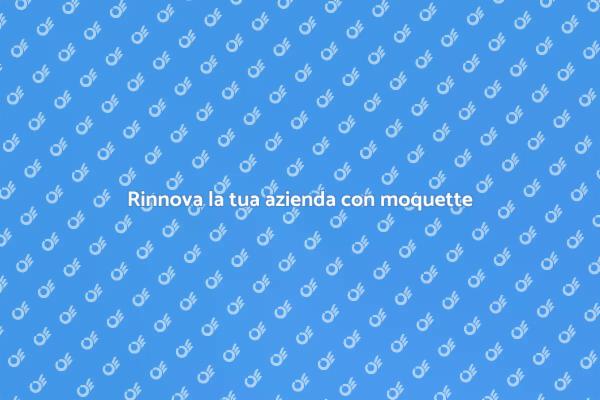Trasforma il tuo ufficio con moquette