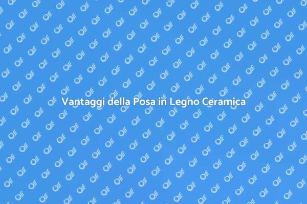 Posa di Pavimenti: Legno Ceramica