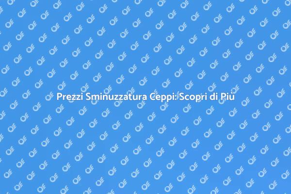 Sminuzzatura Ceppi: Costi e Vantaggi