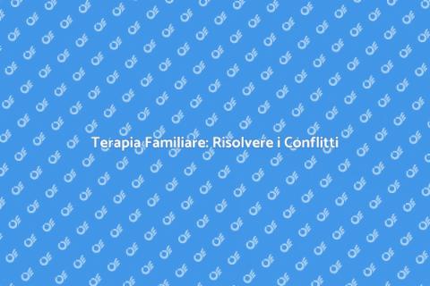 Consulenza Terapeutica per Famiglie