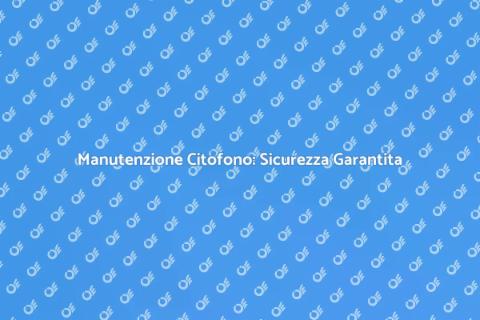 Manutenzione Citofono di Casa: Guida