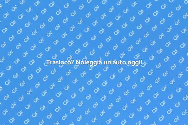 Noleggio auto: la chiave per un trasloco