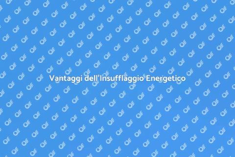 Insufflaggio per Tetti e Solai