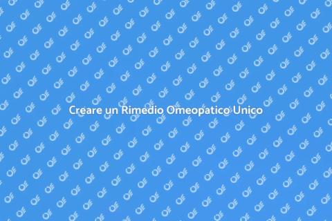 Rimedio Omeopatico Personalizzato