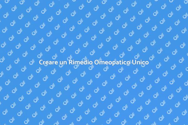 Preparazione di Rimedi Omeopatici