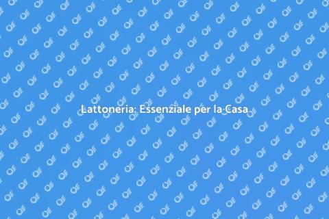 Lattoneria: Migliora la Tua Casa