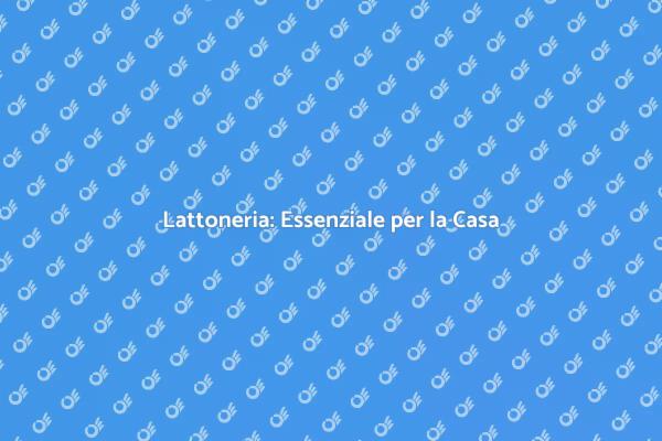 La Lattoneria e la Tua Casa: Scopri di Più
