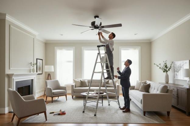 Quanto costa installare il ventilatore a soffitto?