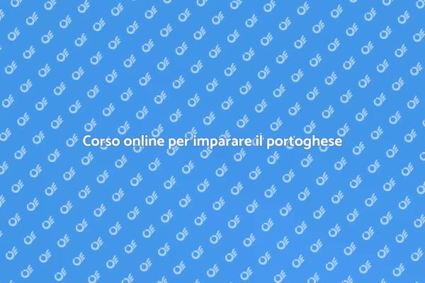 Scopri il portoghese online oggi stesso