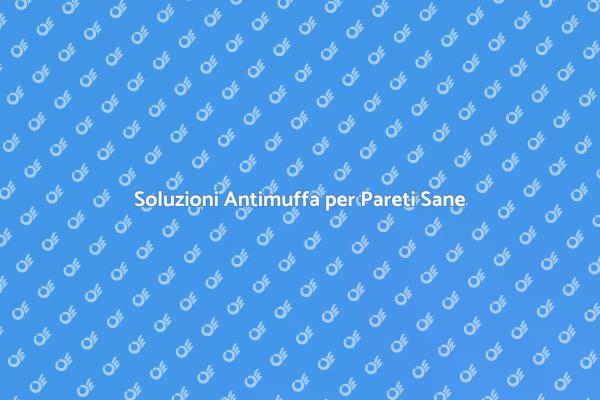Mantieni le Pareti Senza Muffa