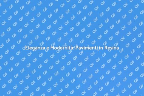 Pavimento in Resina per Villa