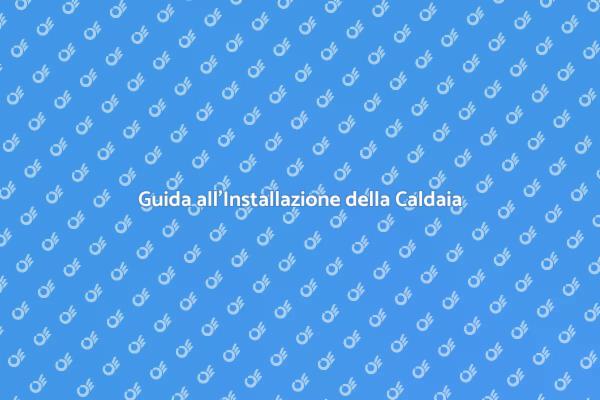 Installazione Caldaia: Tutto Quello che Devi Sapere