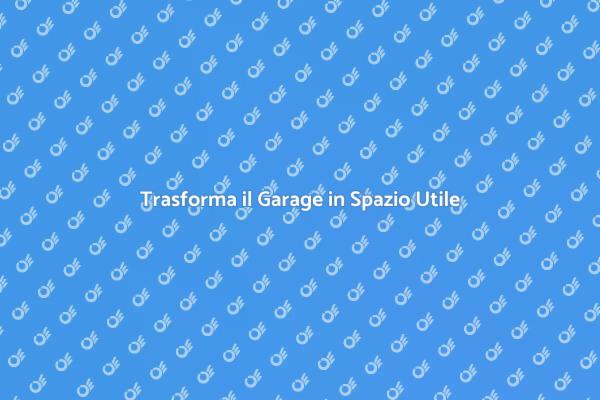 Liberati del Superfluo in Garage