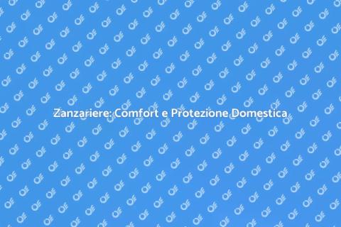 Installare Zanzariere in Casa