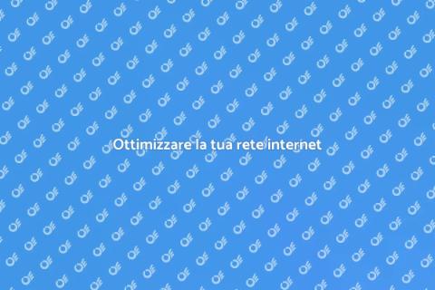 Configurazione rete internet domestica
