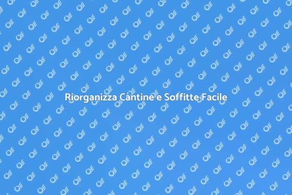 Traslochi e Sgomberi: Rinnova Spazi