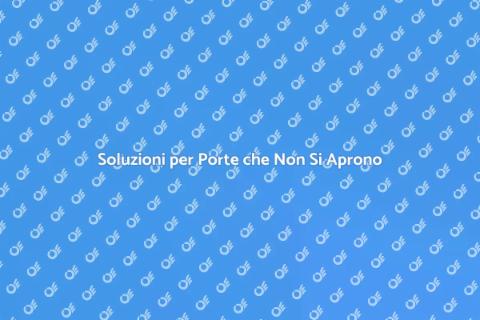 Aggiustare Porta che si Apre Difficilmente