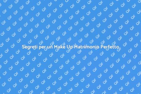 Make Up Delicato per il Matrimonio