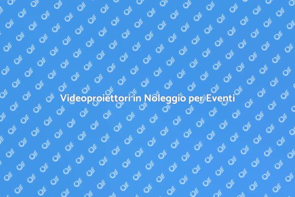 Videoproiettori per Presentazioni Indimenticabili