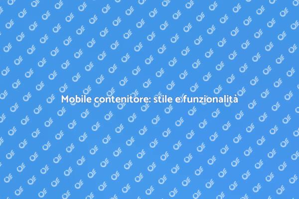Ottimizza il tuo ufficio con stile