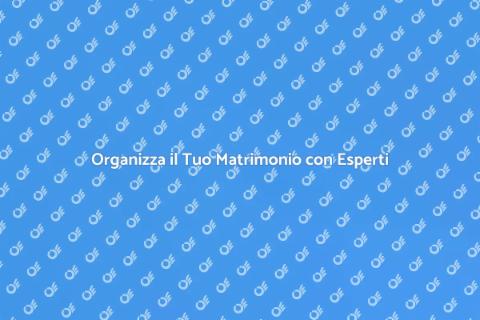 Consulenza Matrimonio: Organizzazione Perfetta