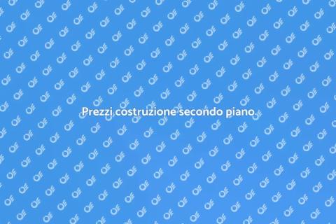 Costi costruzione secondo piano