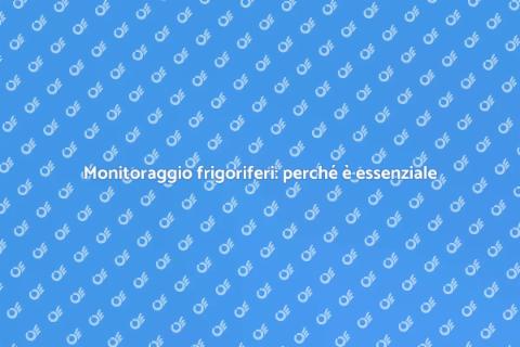 Impianto monitoraggio frigoriferi