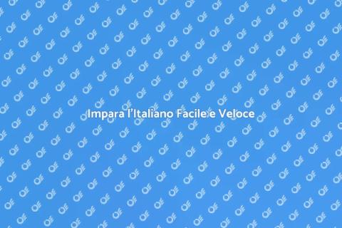 Corso di Italiano Base Online