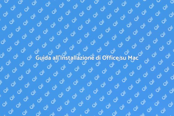 Installazione di Office su Macbook
