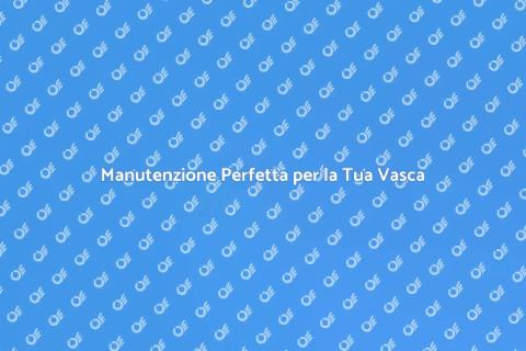 Pulizia e Manutenzione Vasca Idromassaggio