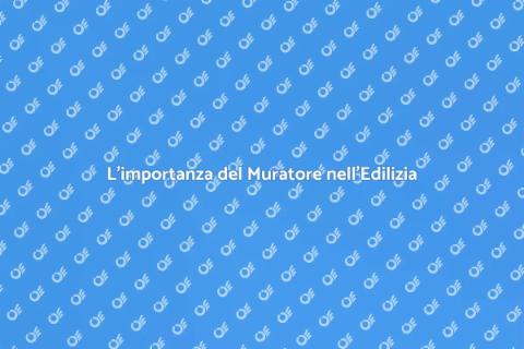 Muratore: Fondamentale per Ristrutturazioni
