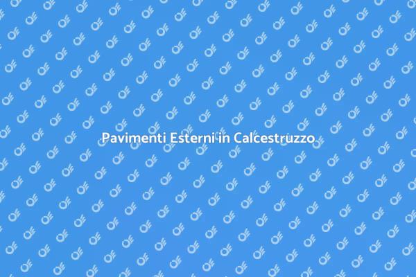 Calcestruzzo: Stile per il Tuo Giardino