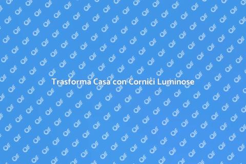Cornici Luminose in Cartongesso