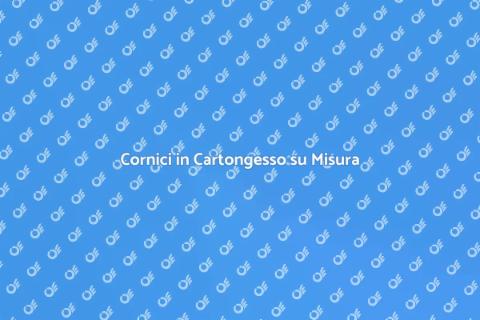 Design Personalizzato Cornici Cartongesso