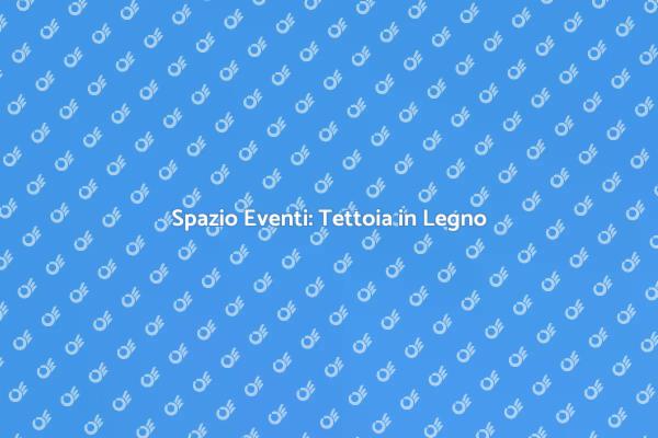 Idee per Tettoie in Legno per Eventi