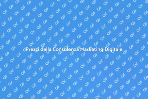 Costo Consulenza Marketing Digitale