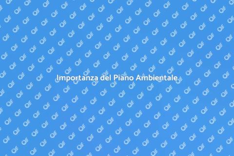 Piano di Controllo Ambientale Essenziale