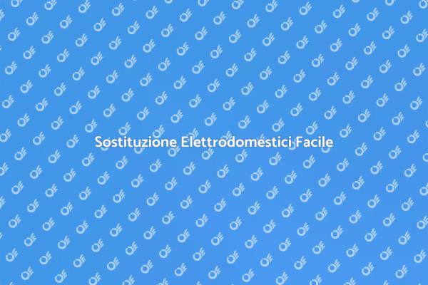 Elettrodomestici: Installazione e Sostituzione