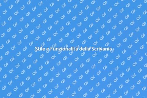 Scrivania con Cassettiera Integrata