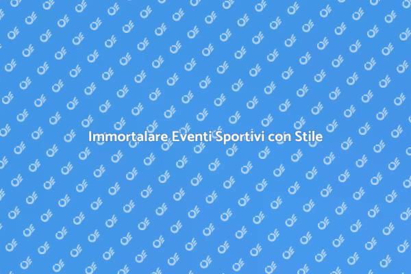 Fotografia Dinamica per Eventi Sportivi