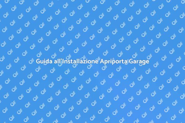 Come Installare un Apriporta Garage