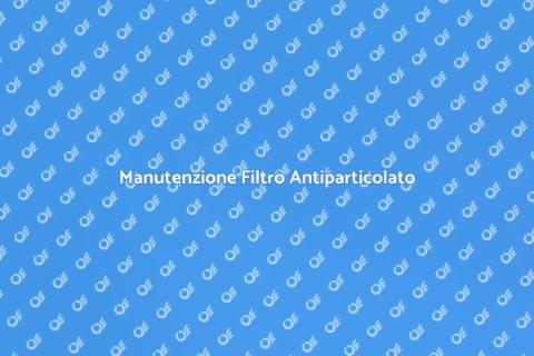 Pulire Filtro Antiparticolato Essenziale