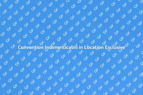 Organizzare Convention in Location Unica