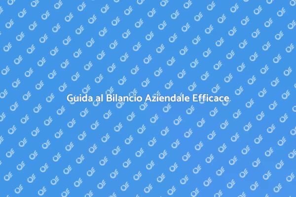 Come Fare un Bilancio Aziendale